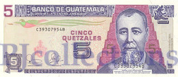 GUATEMALA 5 QUETZALES 2003 PICK 106a UNC - Guatemala