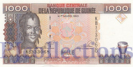 GUINEA 1000 FRANCS 1998 PICK 37 UNC - Guinée