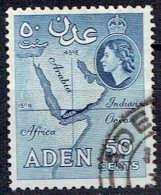 ADEN #  STAMPS FROM YEAR 1953 STANLEY GIBBONS 58 - Aden (1854-1963)