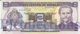 HONDURAS 2 LEMPIRAS 2006 PICK 80Af UNC - Honduras