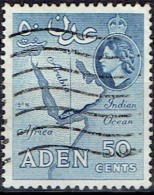 ADEN #  STAMPS FROM YEAR 1953 STANLEY GIBBONS 58 - Aden (1854-1963)