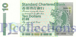 HONG KONG 10 DOLLARS 1993 PICK 284a UNC - Hongkong