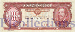 HUNGARY 100 FORINT 1989 PICK 171h AU - Hungary