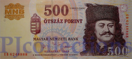 HUNGARY 500 FORINT 2003 PICK 188c UNC - Hungary