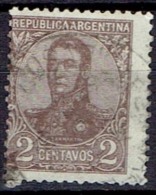 ARGENTINA #  STAMPS FROM YEAR 1908  STANLEY GIBBONS 293B - Gebruikt