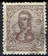 ARGENTINA #  STAMPS FROM YEAR 1908  STANLEY GIBBONS 293B - Usados