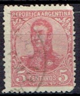 ARGENTINA #  STAMPS FROM YEAR 1908  STANLEY GIBBONS 296B - Used Stamps