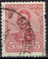 ARGENTINA #  STAMPS FROM YEAR 1908  STANLEY GIBBONS 296B - Gebruikt