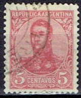 ARGENTINA #  STAMPS FROM YEAR 1908  STANLEY GIBBONS 296B - Usados