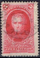 ARGENTINA #  STAMPS FROM YEAR 1910  STANLEY GIBBONS 371 - Usados