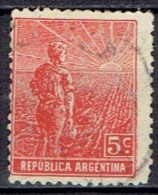 ARGENTINA #  STAMPS FROM YEAR 1911  STANLEY GIBBONS 400 - Gebruikt