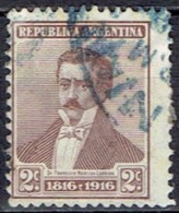 ARGENTINA #  STAMPS FROM YEAR 1916  STANLEY GIBBONS 419 - Oblitérés