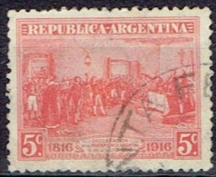ARGENTINA #  STAMPS FROM YEAR 1916  STANLEY GIBBONS 422 - Usados