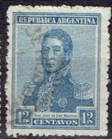 ARGENTINA #  STAMPS FROM YEAR 1916  STANLEY GIBBONS 424 - Oblitérés