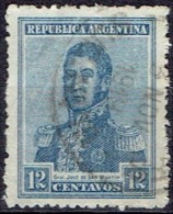 ARGENTINA #  STAMPS FROM YEAR 1916  STANLEY GIBBONS 424 - Gebruikt