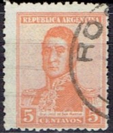 ARGENTINA #  STAMPS FROM YEAR 1916  STANLEY GIBBONS 455B - Gebruikt