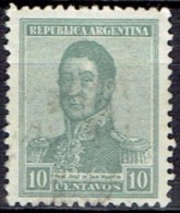 ARGENTINA #  STAMPS FROM YEAR 1916  STANLEY GIBBONS 439A - Usati