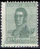 ARGENTINA #  STAMPS FROM YEAR 1916  STANLEY GIBBONS 439A - Gebruikt