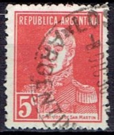 ARGENTINA #  STAMPS FROM YEAR 1923  STANLEY GIBBONS 534 - Usati