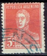 ARGENTINA #  STAMPS FROM YEAR 1923  STANLEY GIBBONS 534 - Oblitérés