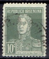 ARGENTINA #  STAMPS FROM YEAR 1923  STANLEY GIBBONS 535 - Oblitérés