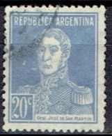 ARGENTINA #  STAMPS FROM YEAR 1923  STANLEY GIBBONS 537 - Oblitérés