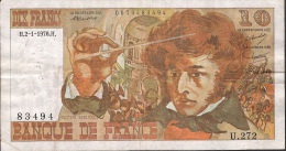 FRANCE  P150c    FAY.63.16  10 FRANCS   2.1.1976  BERLIOZ      F-VF - 10 F 1972-1978 ''Berlioz''