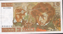 FRANCE  P150c    FAY.63.18  10 FRANCS   4.3.1976  BERLIOZ     AUNC. - 10 F 1972-1978 ''Berlioz''