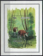 Zaïre - Bloc 58 (BL58) - Okapi WWF - Buzin - 1984 - MNH - Unused Stamps