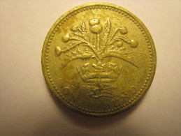 One Pound GRANDE-BRETAGNE 1989 - 1 Pond