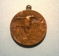 Medaglia 8° Reggimento Alpini (Zecca Italia) 1915-1916 -ME5 - Italia