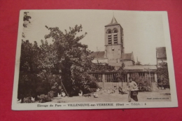 Cp  Villeneuve Sur Verberie Elevage Du Parc - Verberie