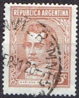 ARGENTINA #  STAMPS FROM YEAR 1935  STANLEY GIBBONS 653b - Oblitérés