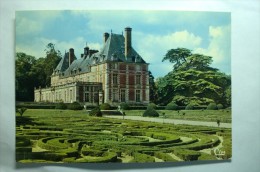 D 78 - Rosny - Château Vu Du Jardin à La Française - Rosny Sur Seine