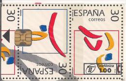 TARJETA SELLOS OLIMPIADA TIRADA 6100 - Stamps & Coins