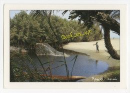 {74890} République Du Sénégal , Abène , Pêche à L' épervier Dans Les Bolongs - Pêche