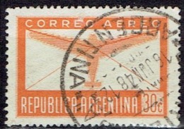 ARGENTINA #  STAMPS FROM YEAR 1940  STANLEY GIBBONS 689 - Used Stamps