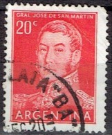 ARGENTINA #  STAMPS FROM YEAR 1954 STANLEY GIBBONS 862 - Gebruikt