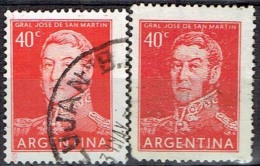 ARGENTINA #  STAMPS FROM YEAR 1954 STANLEY GIBBONS 863 - Gebruikt