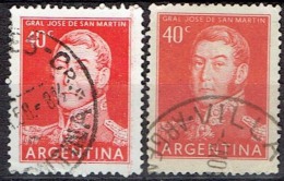 ARGENTINA #  STAMPS FROM YEAR 1954 STANLEY GIBBONS 863 - Gebruikt