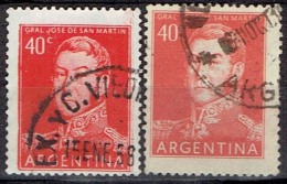 ARGENTINA #  STAMPS FROM YEAR 1954 STANLEY GIBBONS 863 - Gebruikt