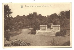 CPA - FRAMERIES - Le Parc Communal Et Monument Aux Morts  // - Frameries