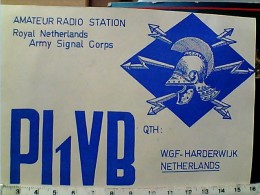 Carte QSL 1958  AMATEUR RADIO STATION HOLLAND PI1VB   ES15360 - Radio