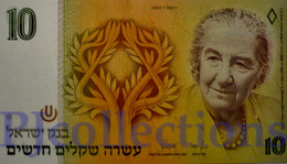 ISRAEL 10 NEW SHEQUALIM 1987 PICK 53b UNC - Israele