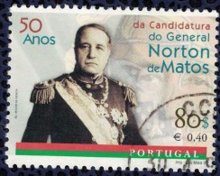 Portugal 1999 Oblitéré Rond Used Stamp Présidence Candidature Général Norton De Matos - Used Stamps