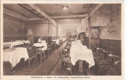 BRAUNSBERG Conditorei U Cafe Von B Habermann Braniewo 11.8.1930 Gelaufen - Ostpreussen