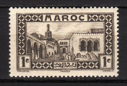 MAROC - 1933/34 Scott# 124 * - Unused Stamps