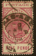 SOUTH AUSTRALIA 1902 9d Long Type SG 283 U #LI54 - Gebraucht