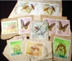 Sri Lanka MissionBag 500g (1LB-1½oz) Large Defs. KILOWARE STAMP MIXTURE From 80s/90s    [vrac Kilowaar Kilovara Mixture] - Vrac (min 1000 Timbres)