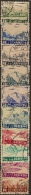 SWITZERLAND 1941 Air SG 415/22 U #LQ111 - Used Stamps
